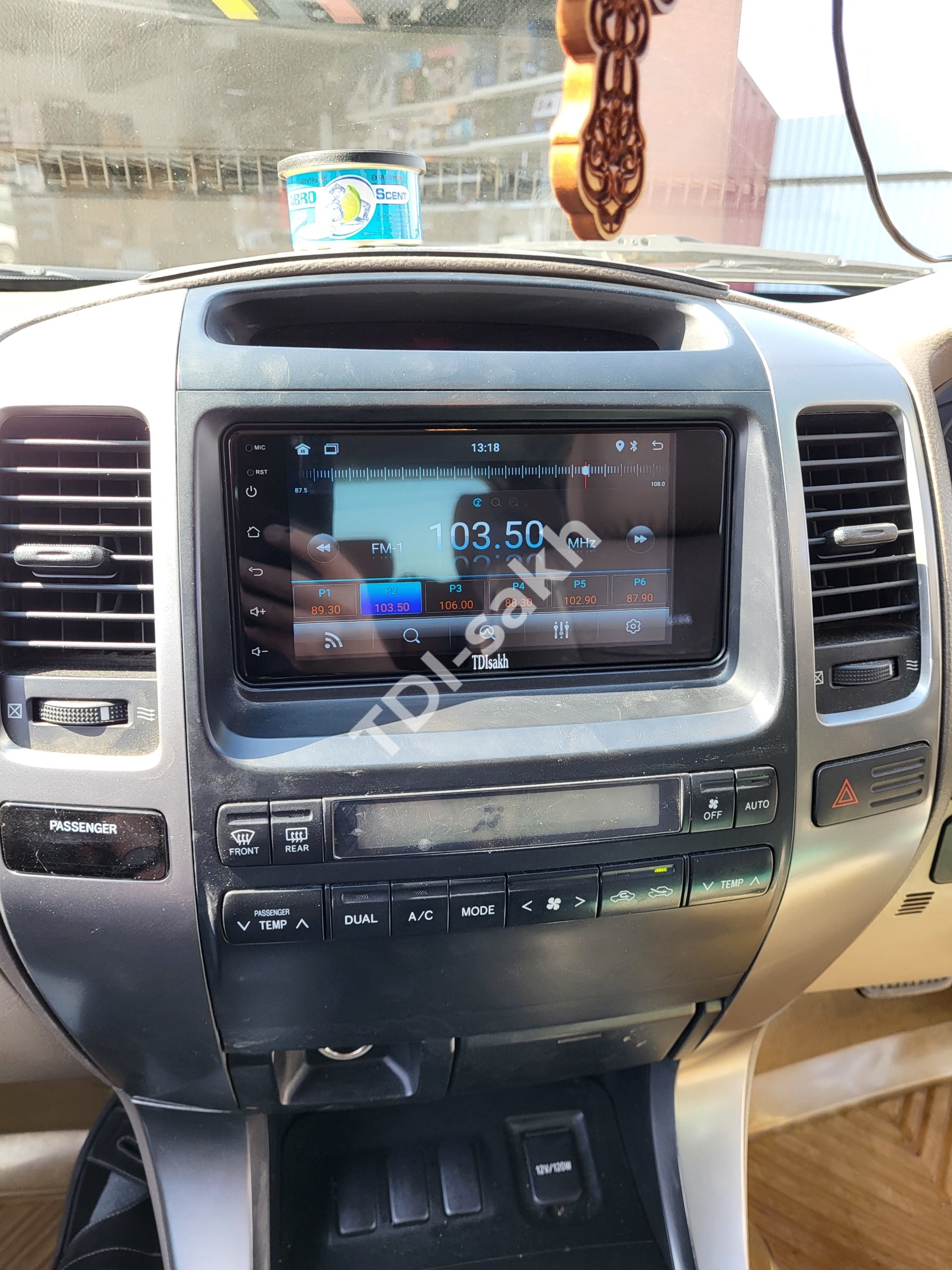 автомагнитола Toyota Prado 120 - купить недорого в Южно-Сахалинске с установкой - автомагнитолы