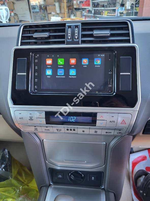 автомагнитола Toyota Prado 150 (2019) - купить в Южно-Сахалинске с установкой - автомагнитолы