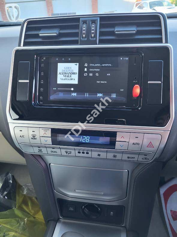 автомагнитола Toyota Prado 150 (2019) - недорого в Южно-Сахалинске с установкой - автомагнитолы